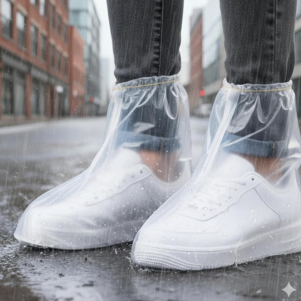(12Pairs) Waterproof Shoe Covers